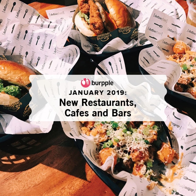 New Restaurants, Cafes and Bars in Kuala Lumpur: January 2019