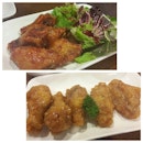 Korean Fried Chicken😊 Honey flavour and Red😊 Spicy😚😚 #friedchicken #honey #red #spicy #koreancuisine #instafood #foodporn #foodies #foodstagram #cindyhasdinner #asiansatwork #kyochon1991
