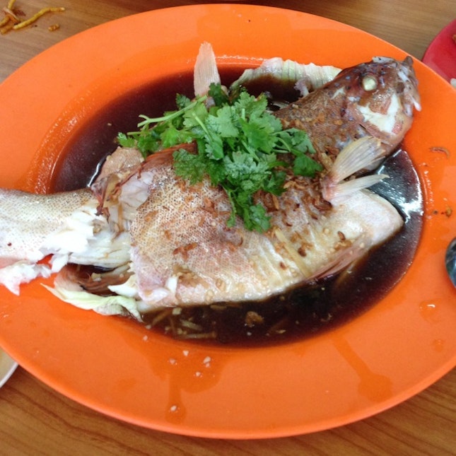 Steamed Fish 