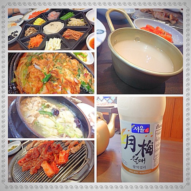 #sumptous #korean #lunch #foodporn with dear family friend, Chung :)