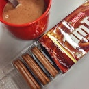 The TIM TAM SLAMMMM - an art form that dates back to ancient times where Aussies dipped their #tim #tam biscuits into a hot beverage ☕️ and used them as a straw, allowing the tim tam to have a soft gooey texture on the inside while the outside remains crisp.