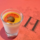 Truffle Honey Panna Cotta - Creamy, jiggly panna cotta drizzled with sweet & earthy truffle infused honey.