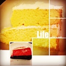 Yummy yummy red velvet cheesecake and mouthwatering tres leches 😋 #sweet #foodspotting #burpple #yummyph
