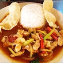 Tom Yam Chicken Rice