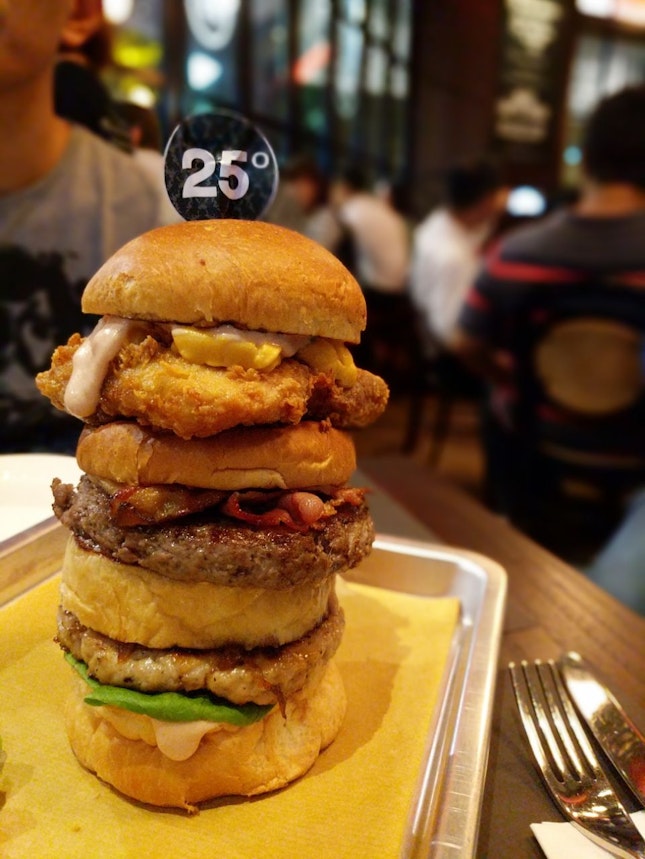 Most Value For Money Ultimate Burger Stack ($28)