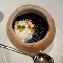Pulut Hitam With Ice Cream In A Coconut!