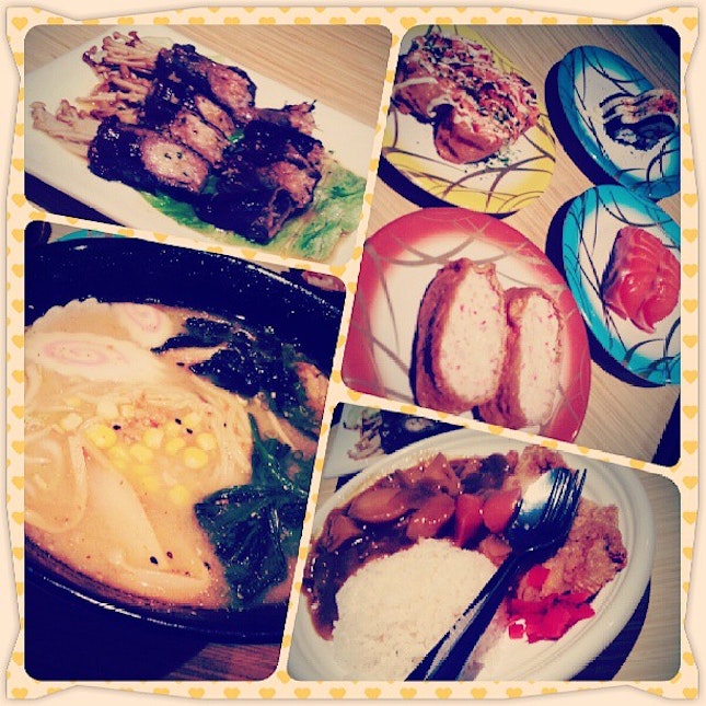 Gain fat again~~~yeepie~~~♥♡♥ #japanesefood #dinner
