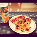 Xtremely Xpresso Pizza N' Del Monte Sweetened Orange Juice Drink