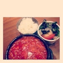 #kimchi #rice #salad #koreafood #bonchonchicken #thailand #siamcenter #yummy