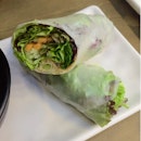 Rice Roll With Prawns