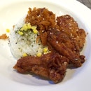 Korean Fried Chicken Rice Set 