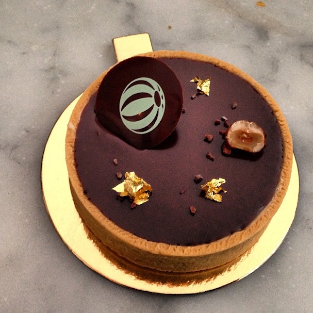 Chocolate tart #livetoeat #food #foodie #foodporn #foodstagram #sgfood #sgfoodie #instafood #foodphotography #sgig #igsg #dessert #brekkie #tart #chocolate #usfood #nyc #usa