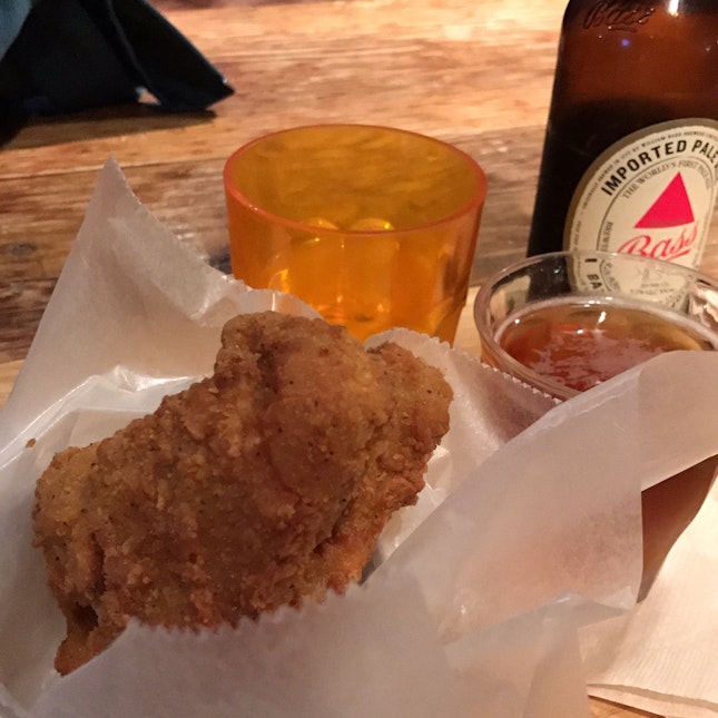Fried chicken and Beer