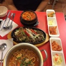 Our #dinner, delicious #koreanfood #yummylicious