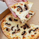 It’s Truffle Mania over at Domino’s Pizza with the newly launch pizza, the Truff-Elation Pizza, that comes in the classic New York thin crust with a base of premium truffle cheese sauce topped with freshly sliced mushrooms and mozzarella cheese.