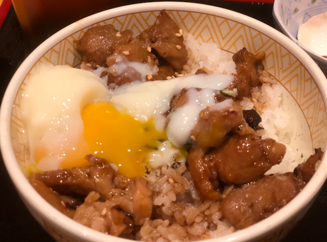 Chicken yakitori bowl