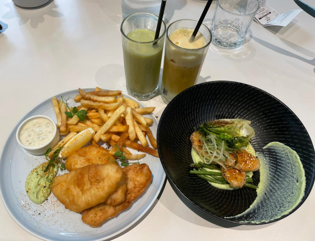 Fish & Chips and Miso Fillet 