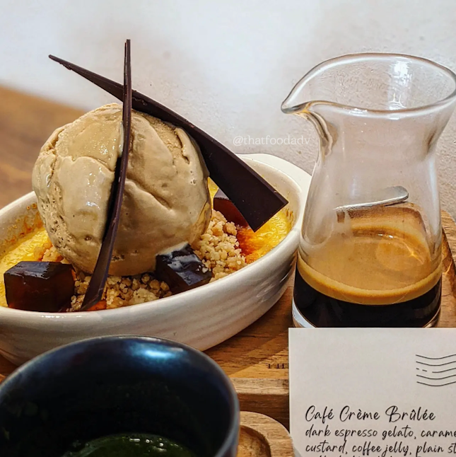 ☕ Cafe Crème Brûleé ($15)