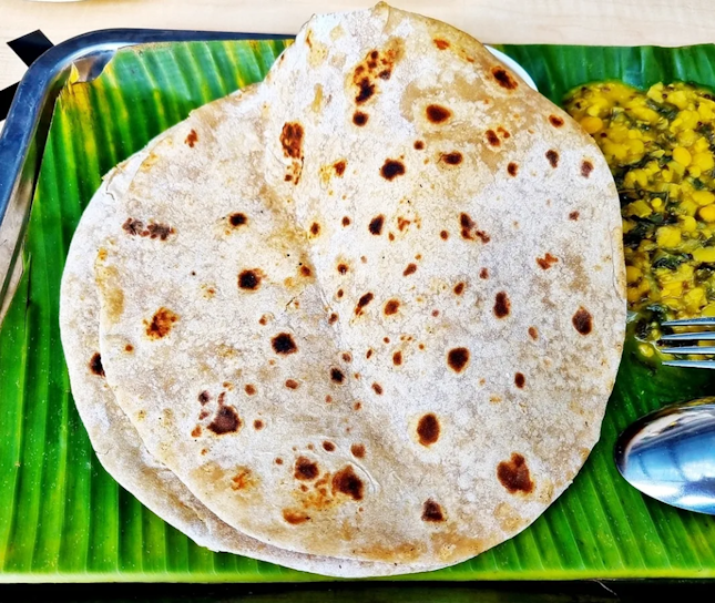 Chapati (SGD $4) @ Sakunthala's Restaurant.