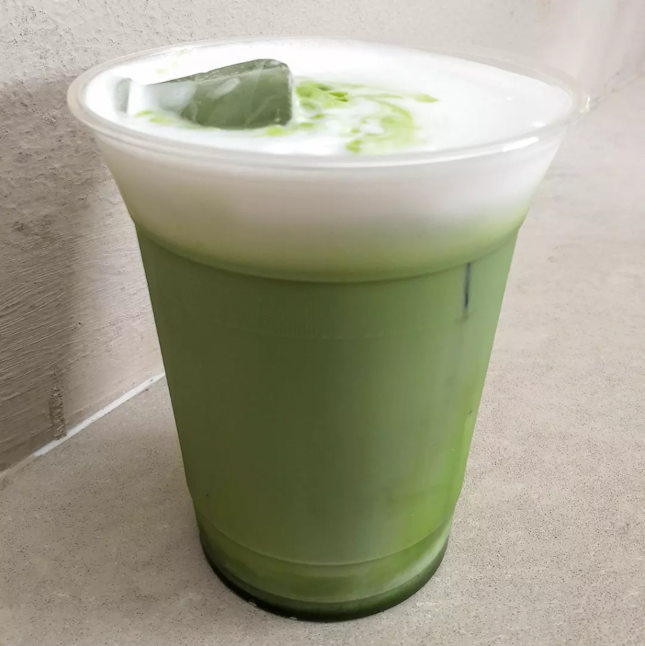 Okumidori Matcha Latte(Reg)($8.50)👍