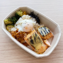 Miso salmon rice bowl ($11/regular, $14/large).