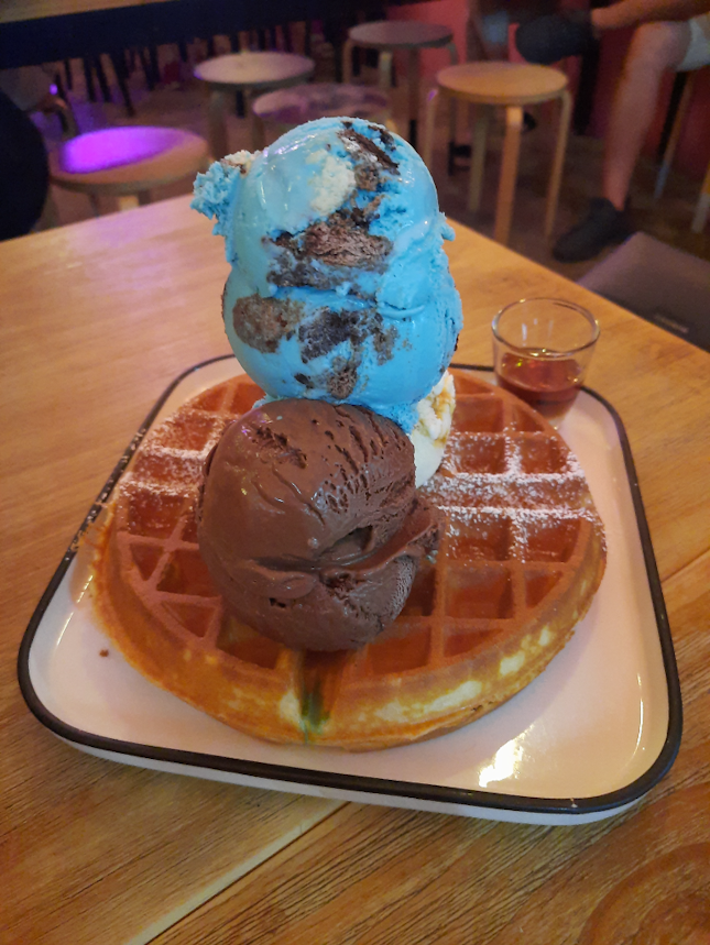 Waffles & Ice Cream