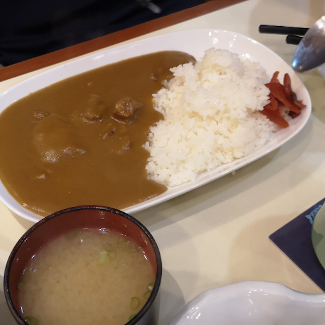 Pork curry rice 16++