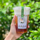 Peach Tea with Mousse [$5.90]