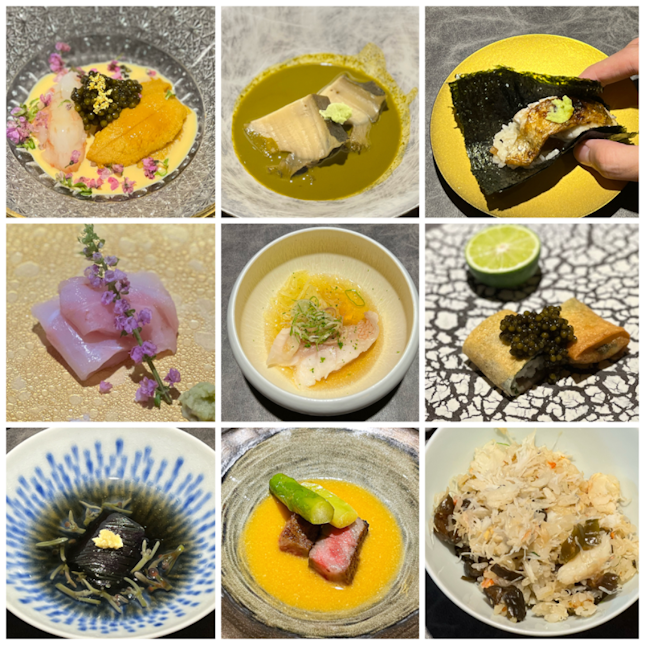 10-course Omakase dinner at JinHonten ($450++)