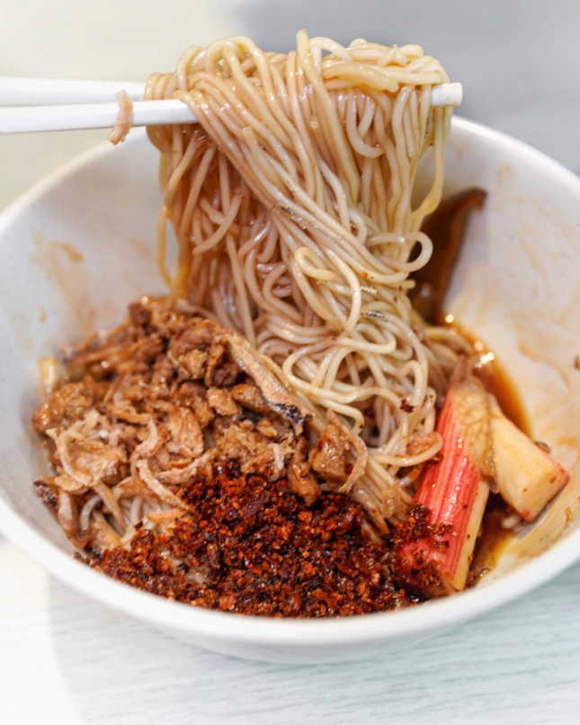 Back to Hao Jia Ban Mian, for their Signature Dried Chilli Noodle.