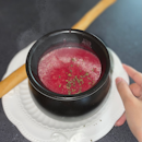 carrot & beetroot soup ($9)