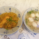 Springy noodles and fishball