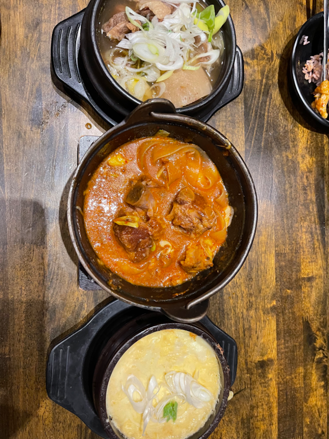 Delicious yummy Korean dishes