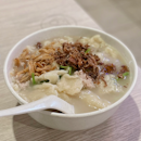 Mee Hoon Kueh Soup ($3.50)