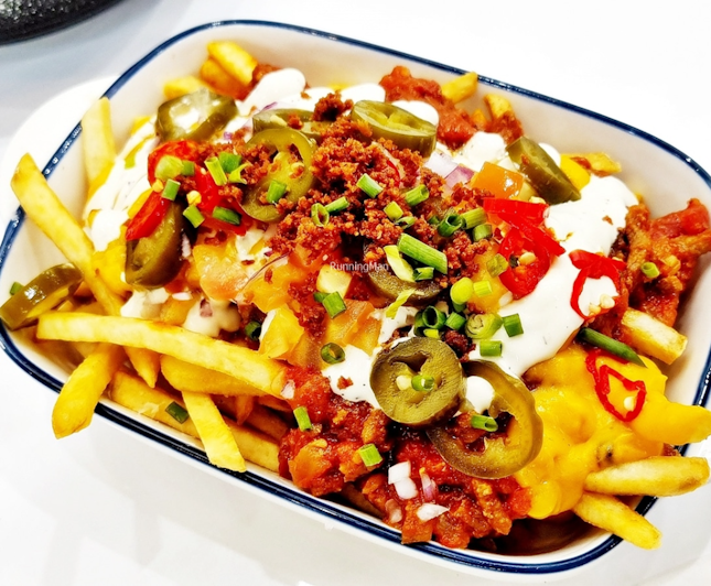 Beefy Cheese Fries (SGD $12) @ Fuel X.