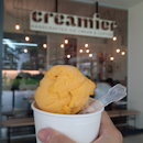Mango Passionfruit Sorbet & Almost Holiday Fruit Cake (double scoops - forgot pricing)