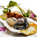 Japanese poached oysters