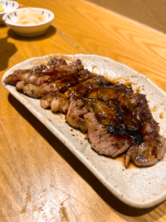 Kagoshima Wagyu steak 