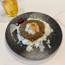 Japanese Dry Curry $22 | Cold Brew Sakura Smoked $9