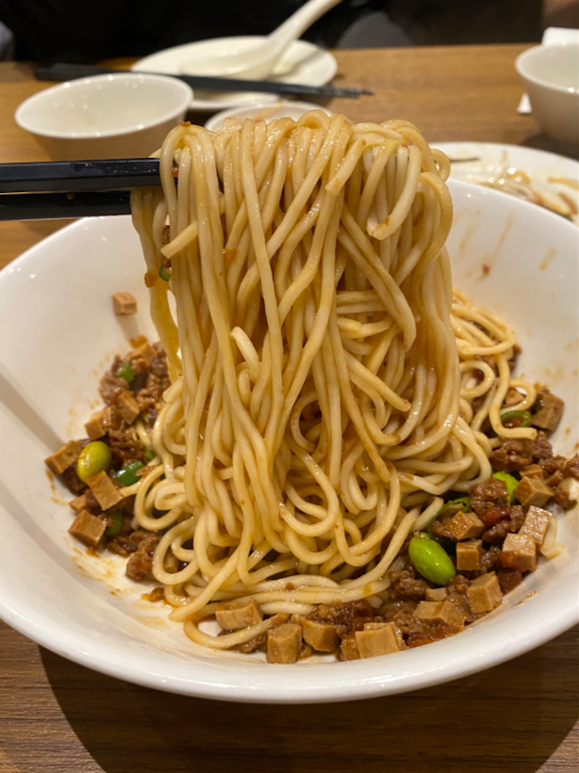 Noodle with Minced Pork in Bean Sauce