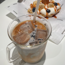 black sesame latte