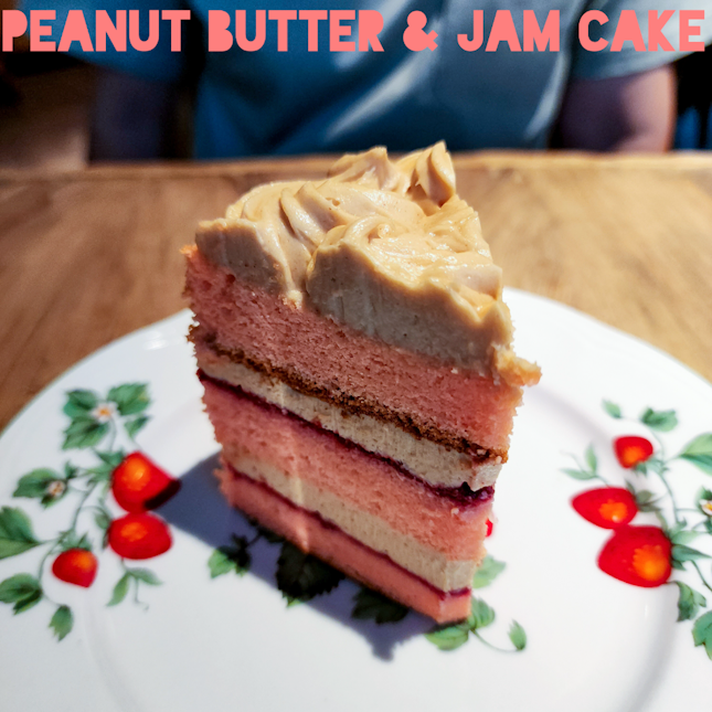Peanut Butter and Jam Cake ($12)
