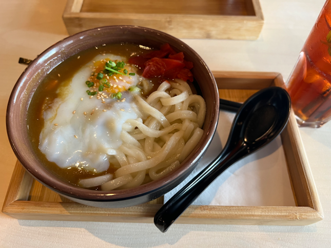 Pretty good and affordable curry udon