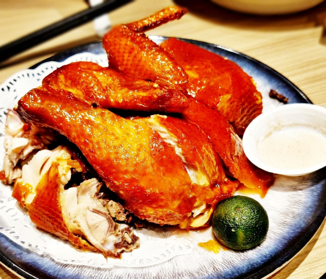 Market Fresh Roast Chicken (SGD $14.80 Half) @ Keng Eng Kee (KEK) Seafood.