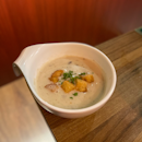Shiitake mushroom soup 