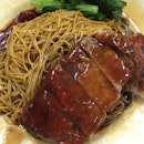 Wantan Mee with Duck Braised w/ Ginger