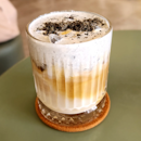 Iced Black Sesame Latte ($8)