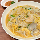 海鮮蝦湯炒米線  $14.90