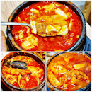 Soondubu Jjigae / Silken Tofu Stew @ SBCD Korean Tofu House.