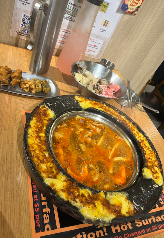 Korean Tteokbokki Hotpot Buffet
